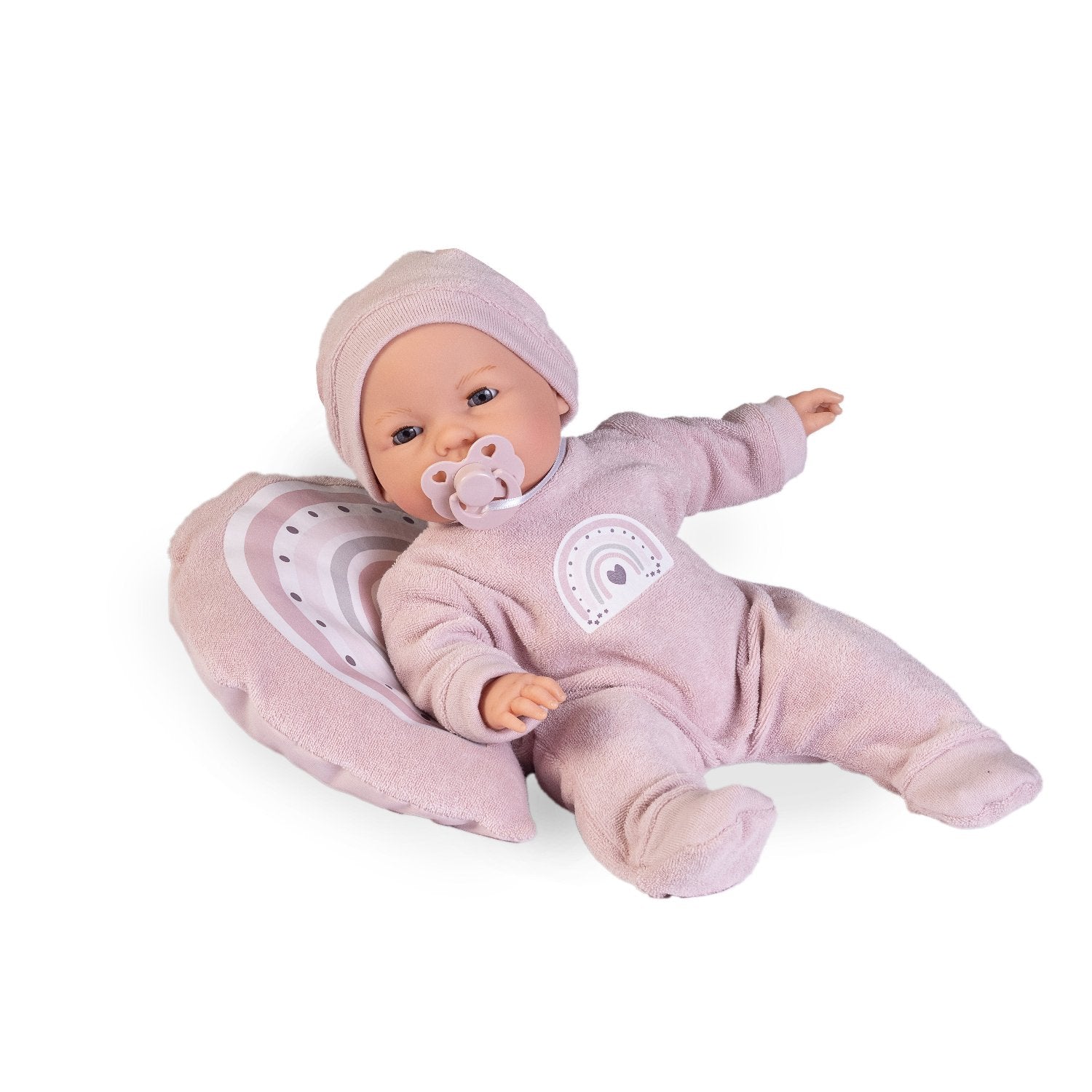 Doll - Bimba Rainbow Crying Baby 37cm