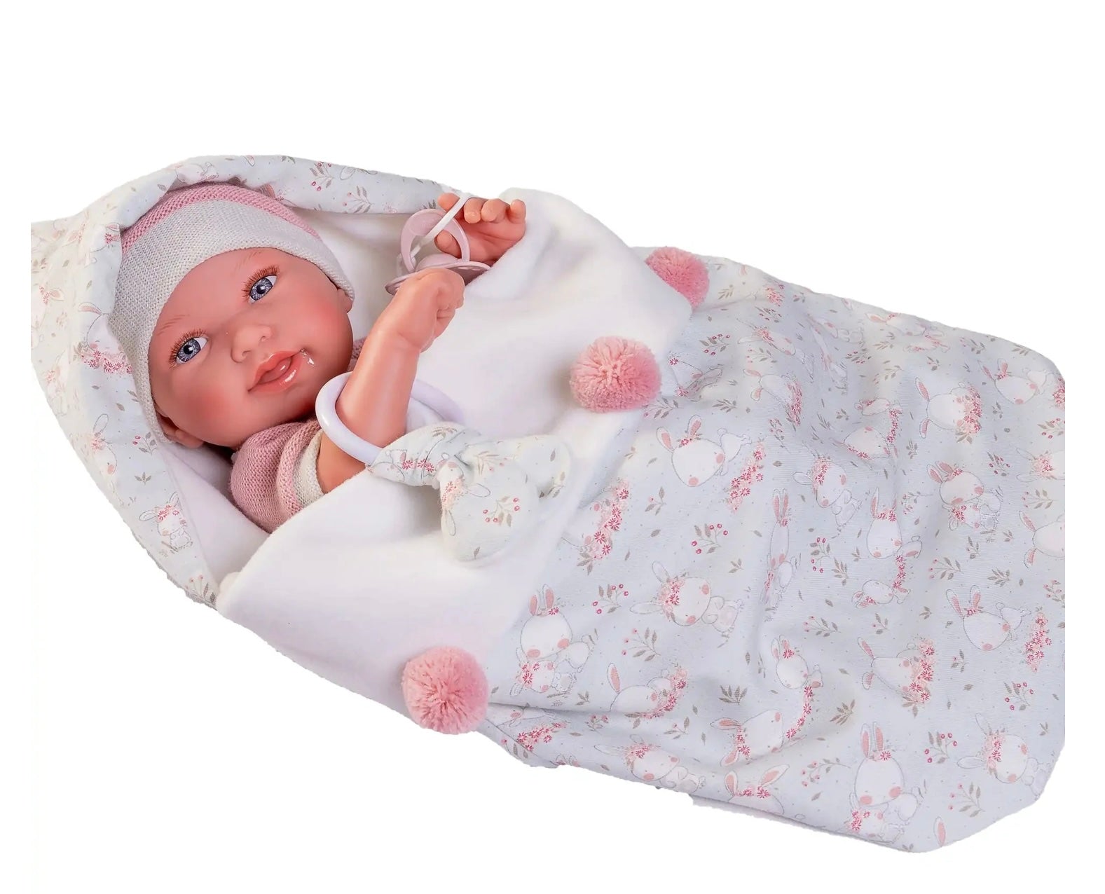 Doll - Pipa Bunny Bag and Teether 42cm