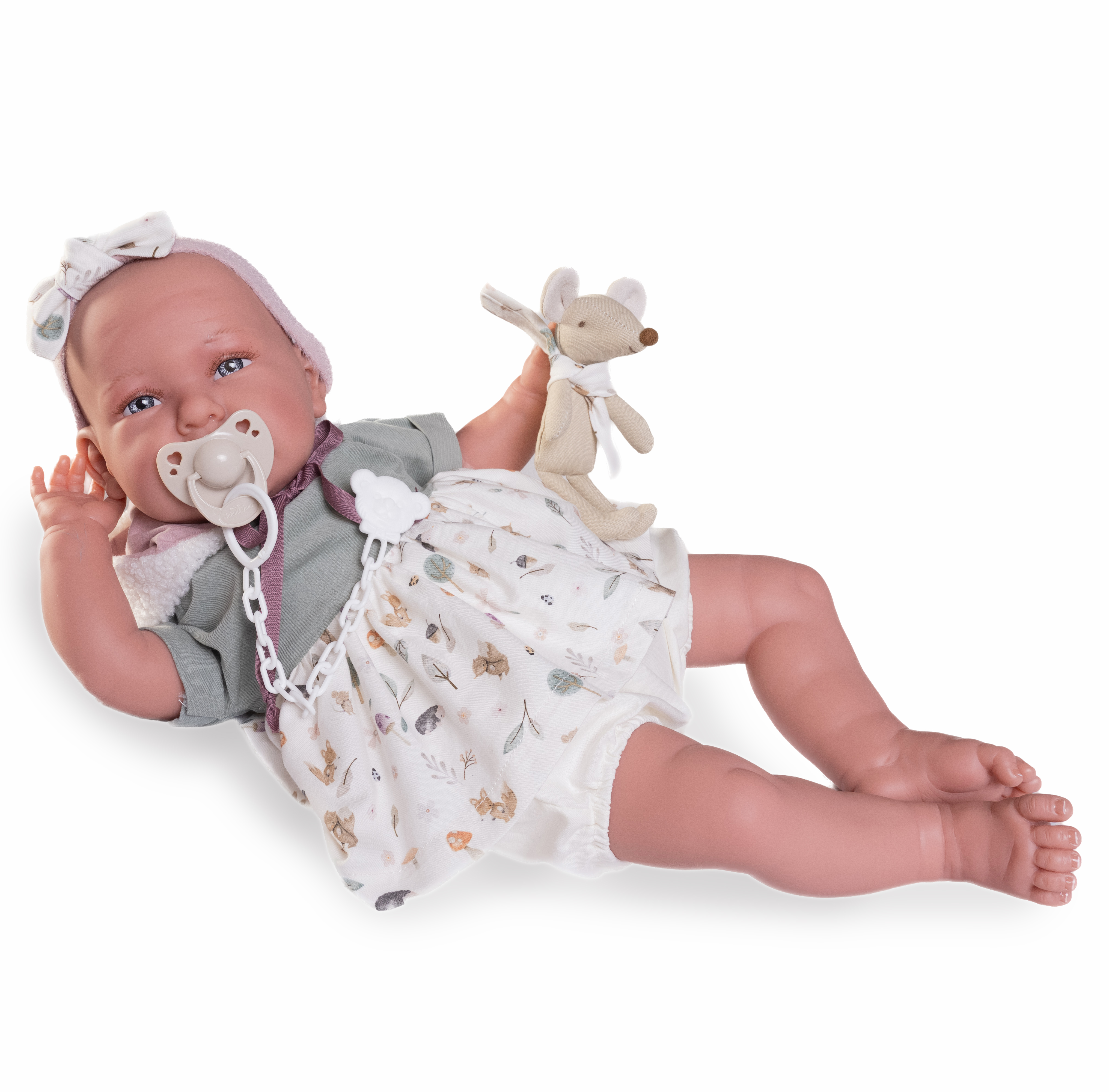 Antonio Juan Doll - Reborn Daniela with Plush Toy 52cm 81393