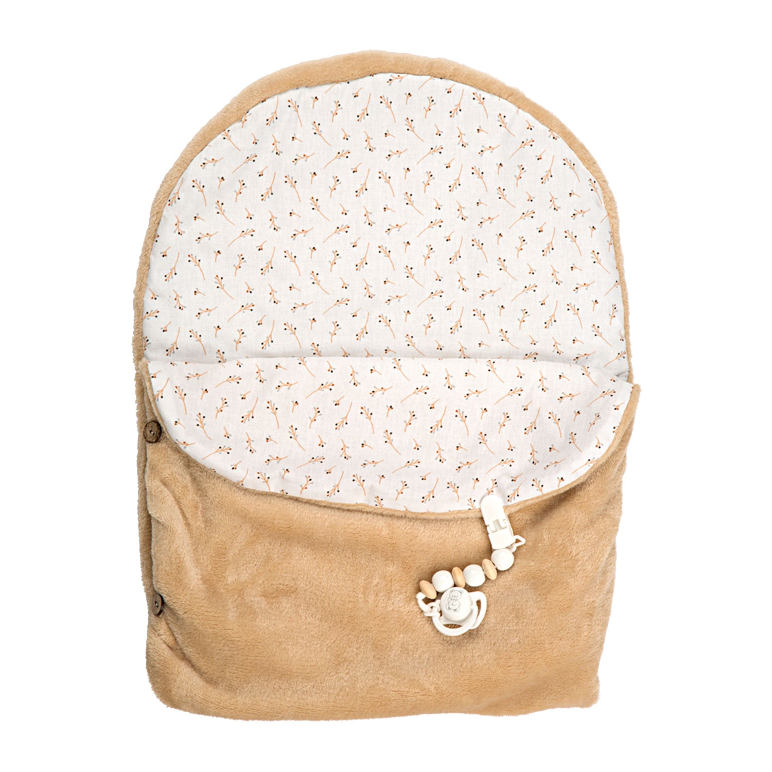 REBORN BABY ALEJANDRA BEIGE WITH SLEEPING BAG