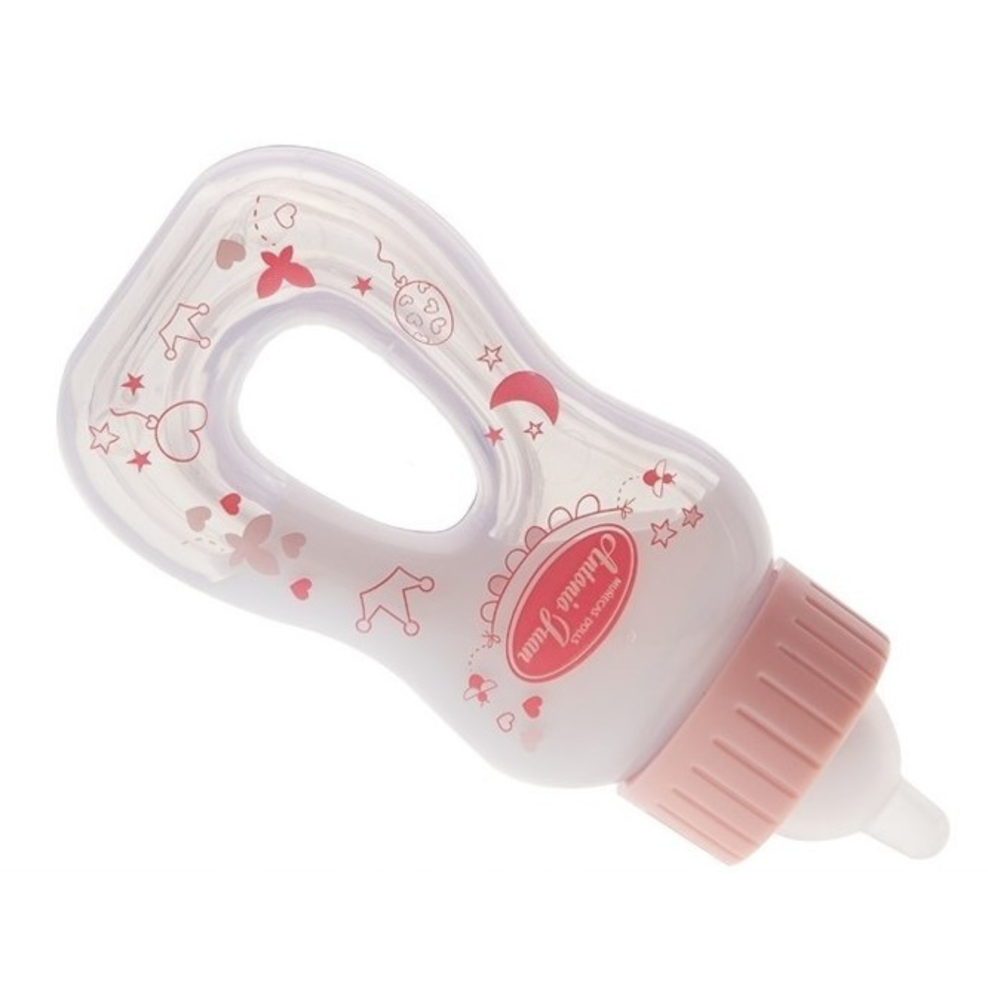 Antonio Juan Doll Magic Milk Bottle - Pink