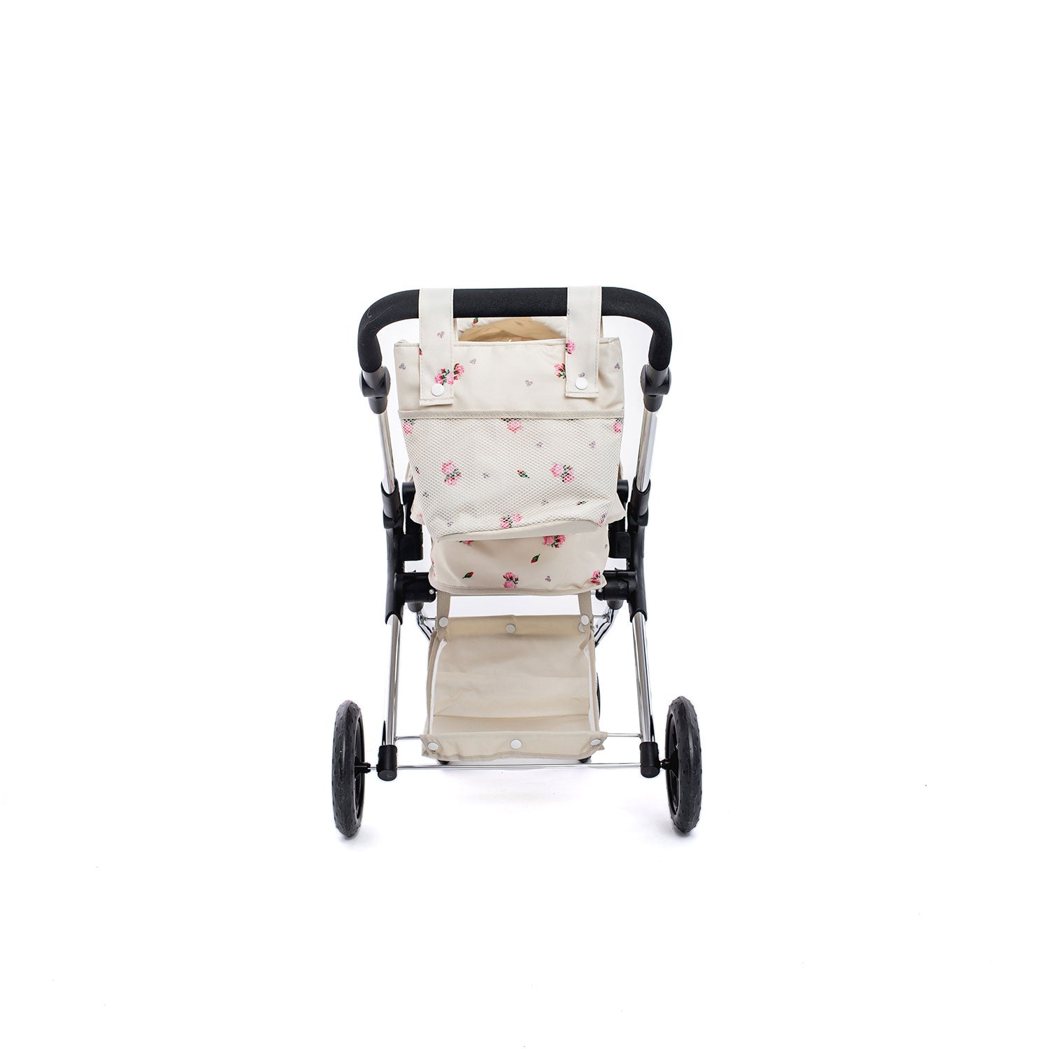 Roma Darcie Single Dolls Pram - Cream 3+ years 78cm