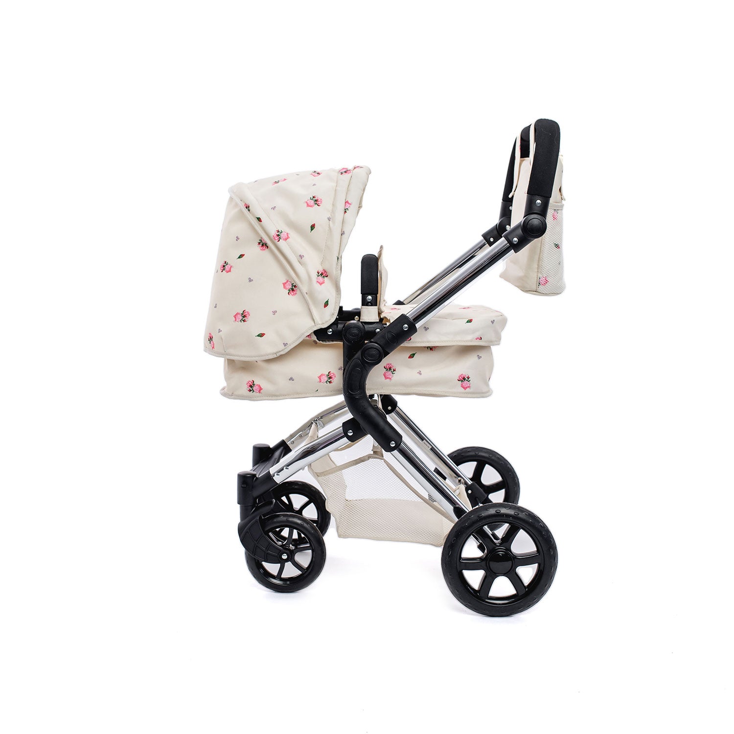 Roma Darcie Single Dolls Pram - Cream 3+ years 78cm