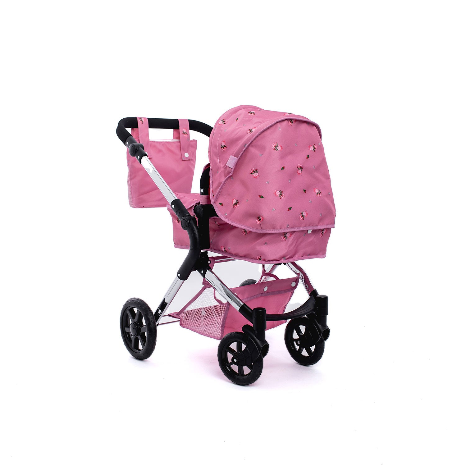 Roma Darcie Single Dolls Pram - Pink 3+ years 78cm