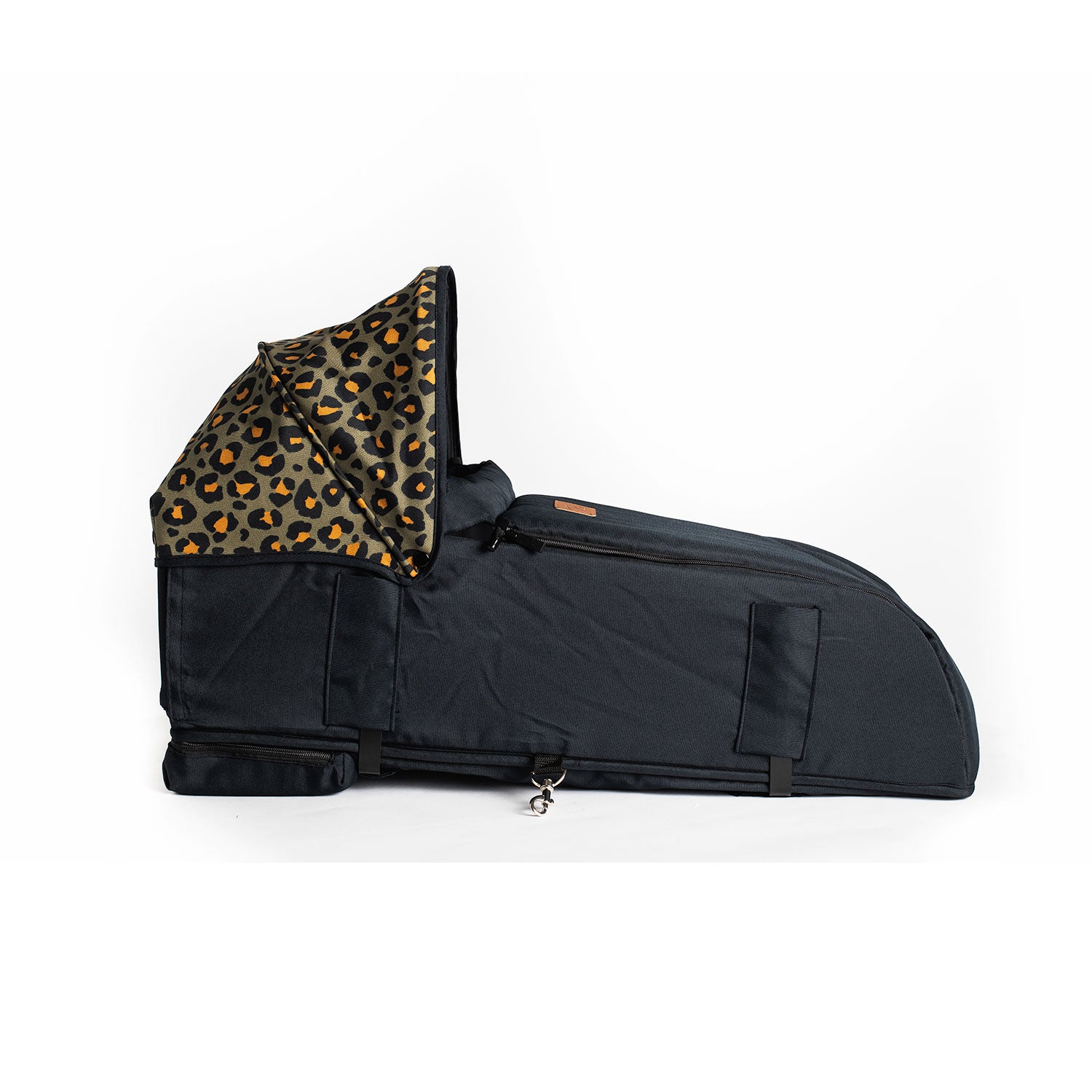 Roma Gemini 2 Carry Cot - Khaki Leopard