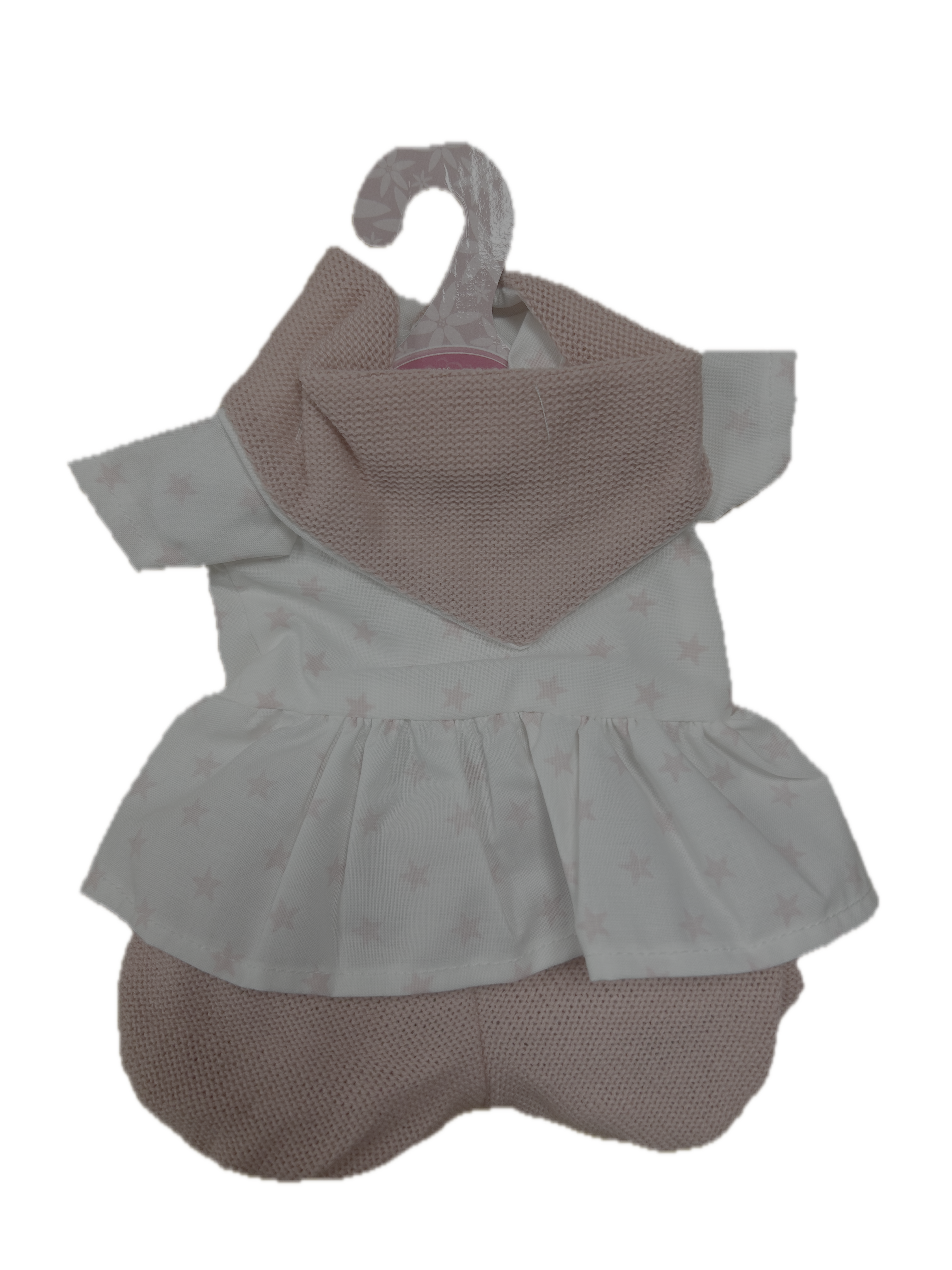 Antonio Juan Clothing for a 33-34cm Doll – Pink Star and Bandana