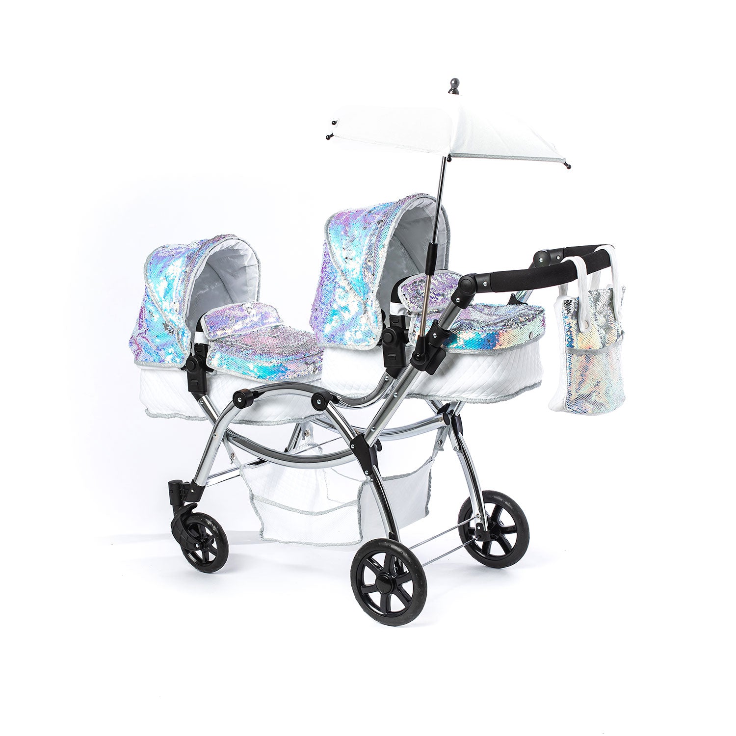 Roma Polly Amy Childs Twin Dolls Pram Mermaid 3 years 88cm Roma