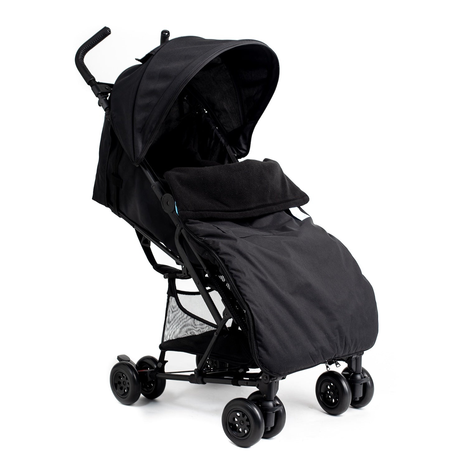 Buggysnuggle Footmuff Explorer - Roma X Buggysnuggle Black