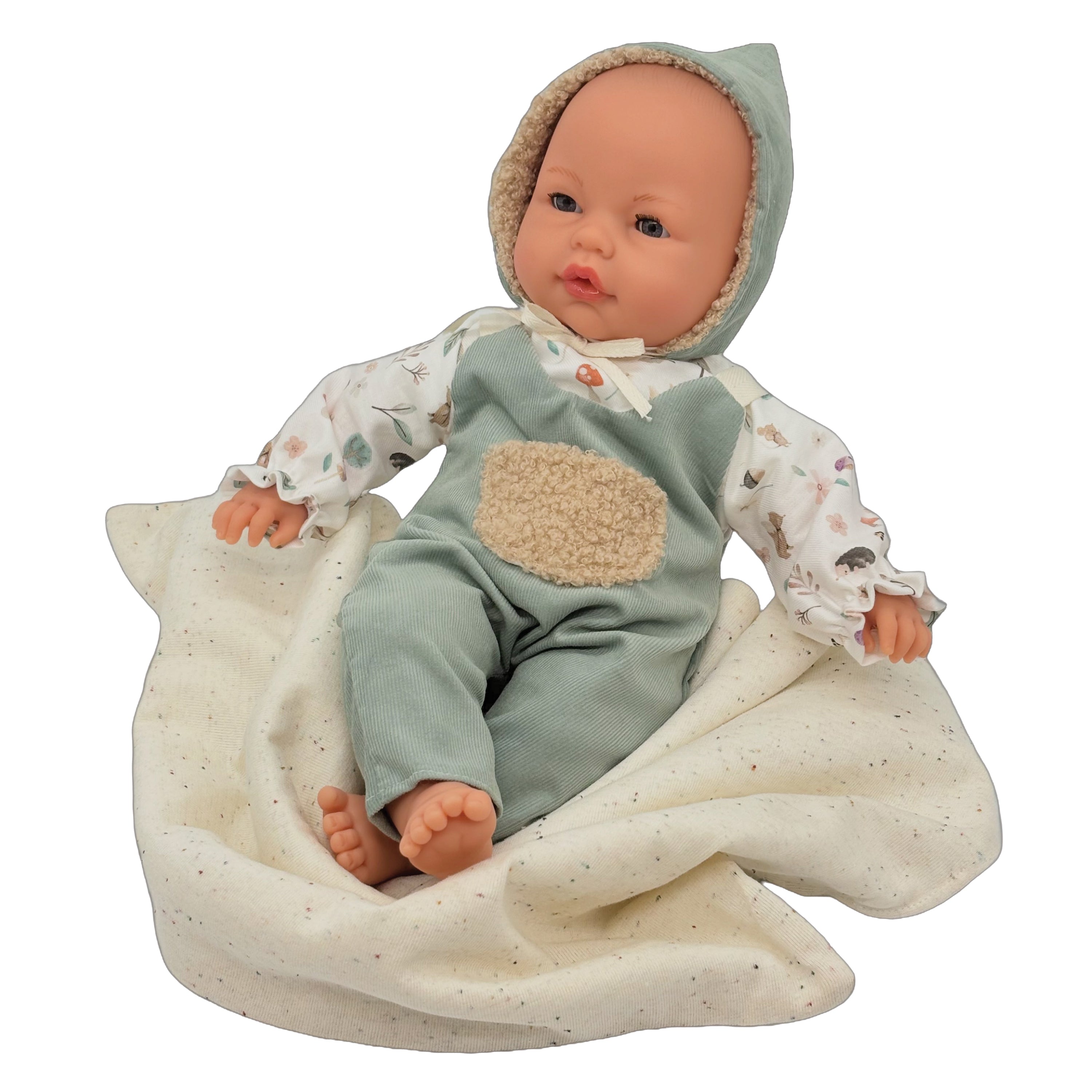 Roma Fern Doll - Cries with Dummy 37 cm