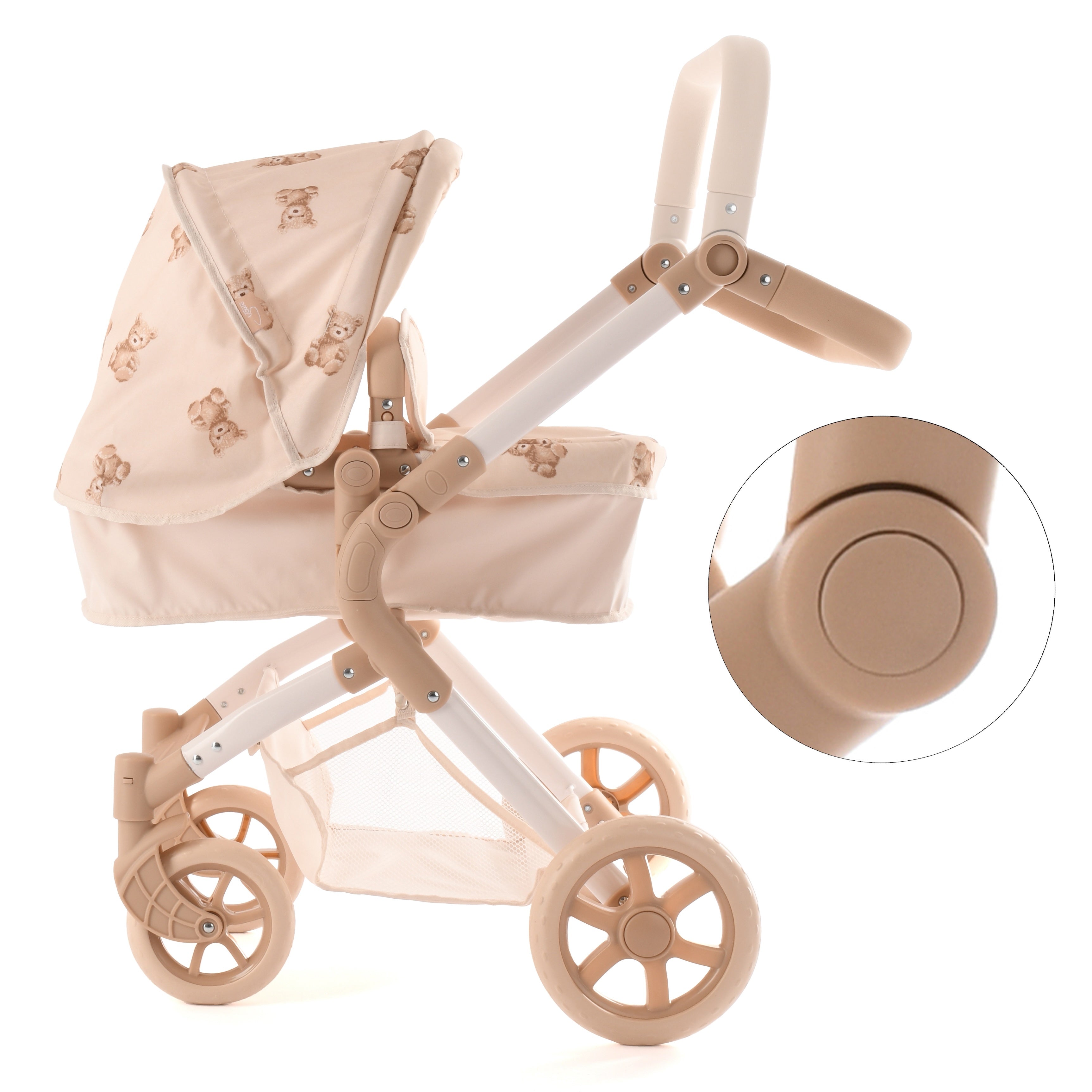 Roma Teddy Single Dolls Pram