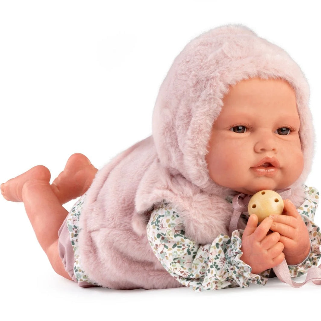 Antonio Juan Fur Reborn Doll - 50cm 82402