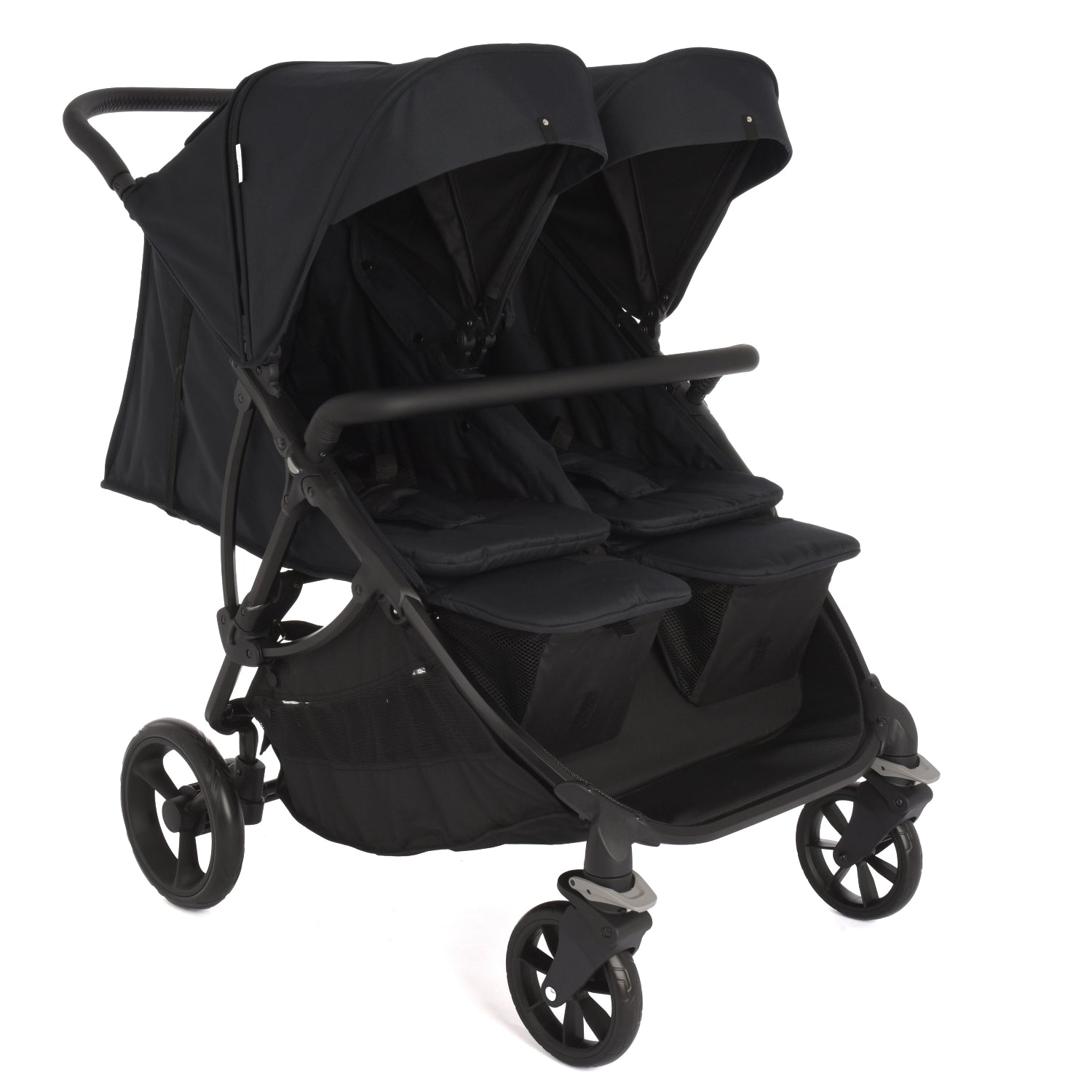 roma gemini double stroller Roma Gemini 2- Jet Black