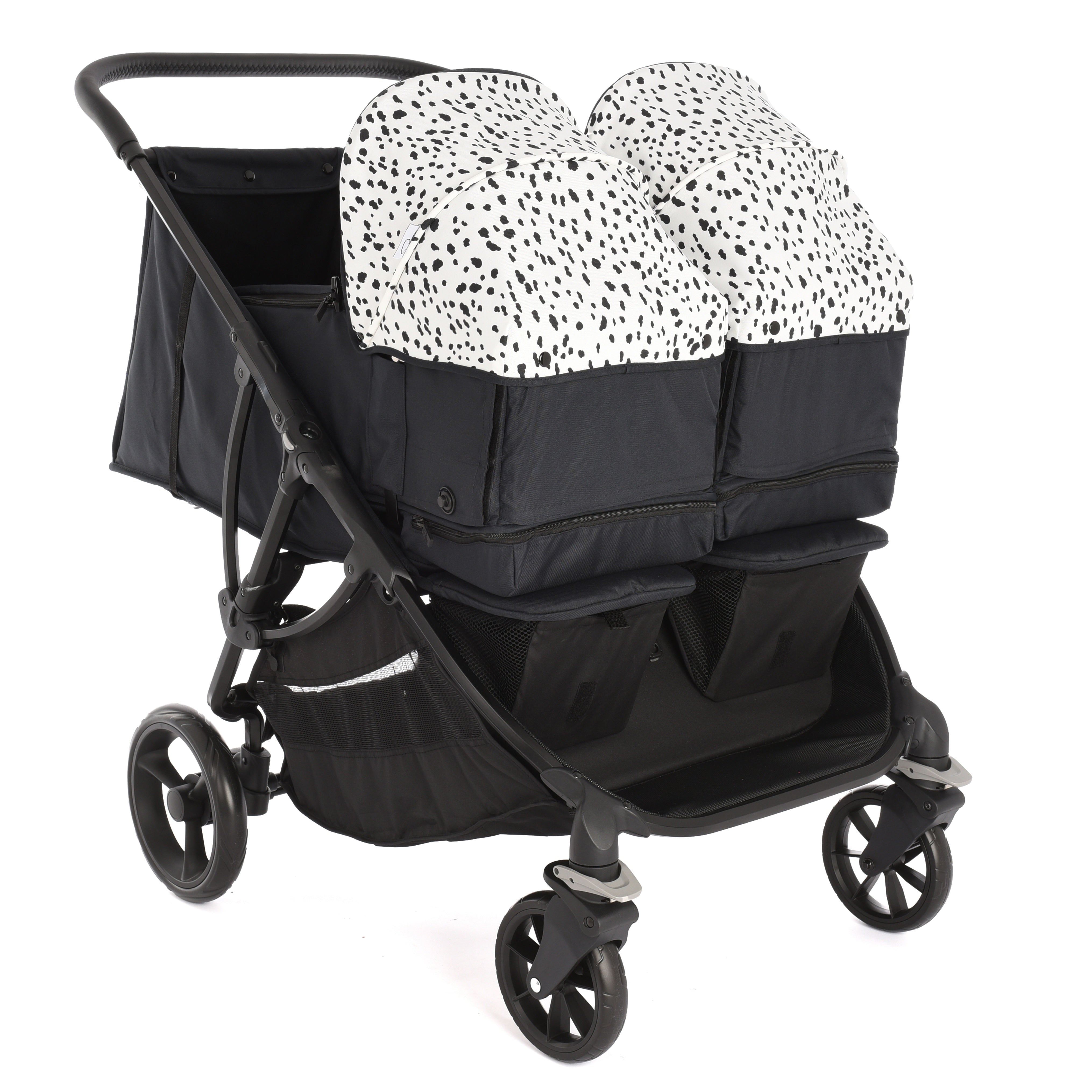 Roma Gemini Sibling Bundle - Dalmatian + FREE Footmuff