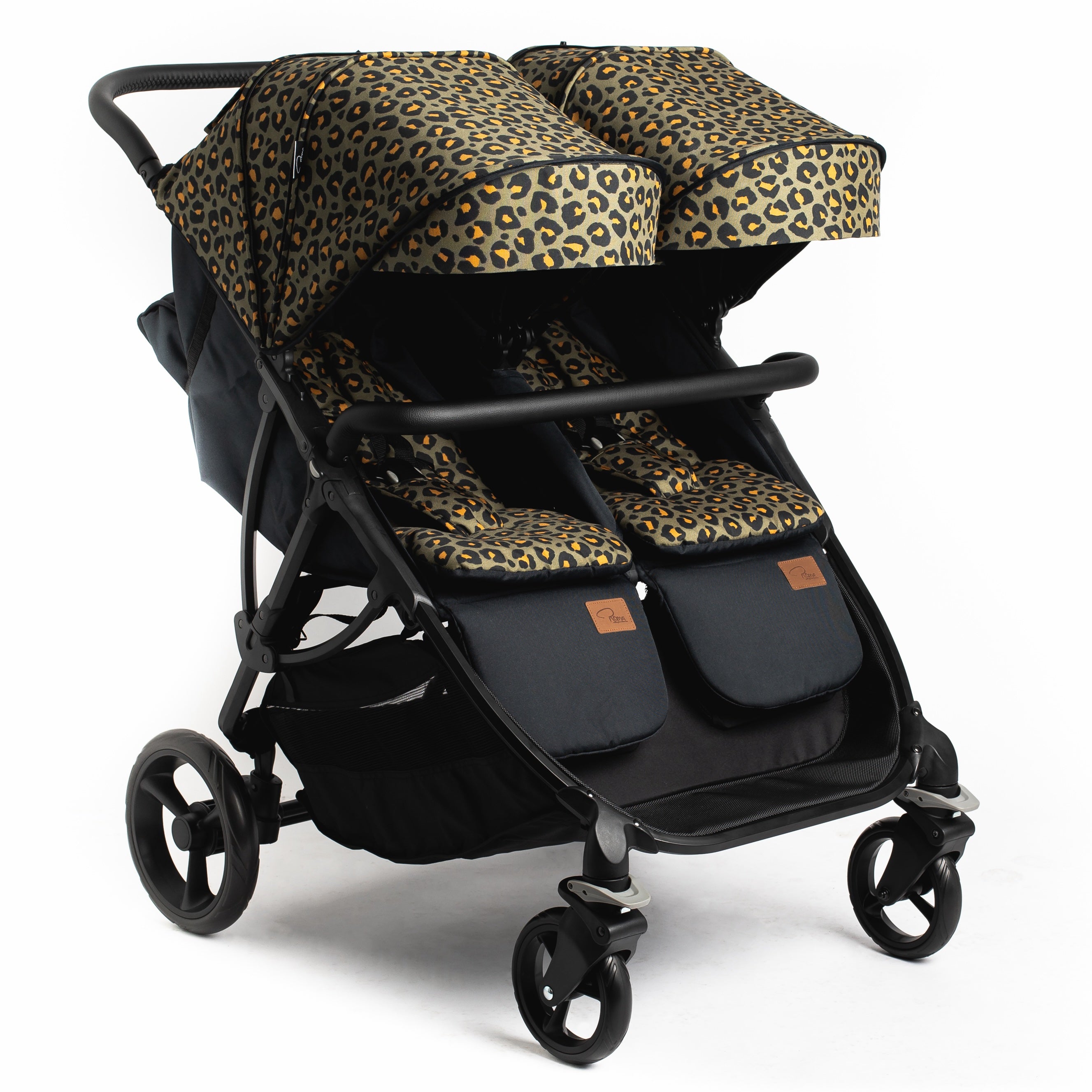 Roma Gemini Sibling Bundle - Khaki Leopard