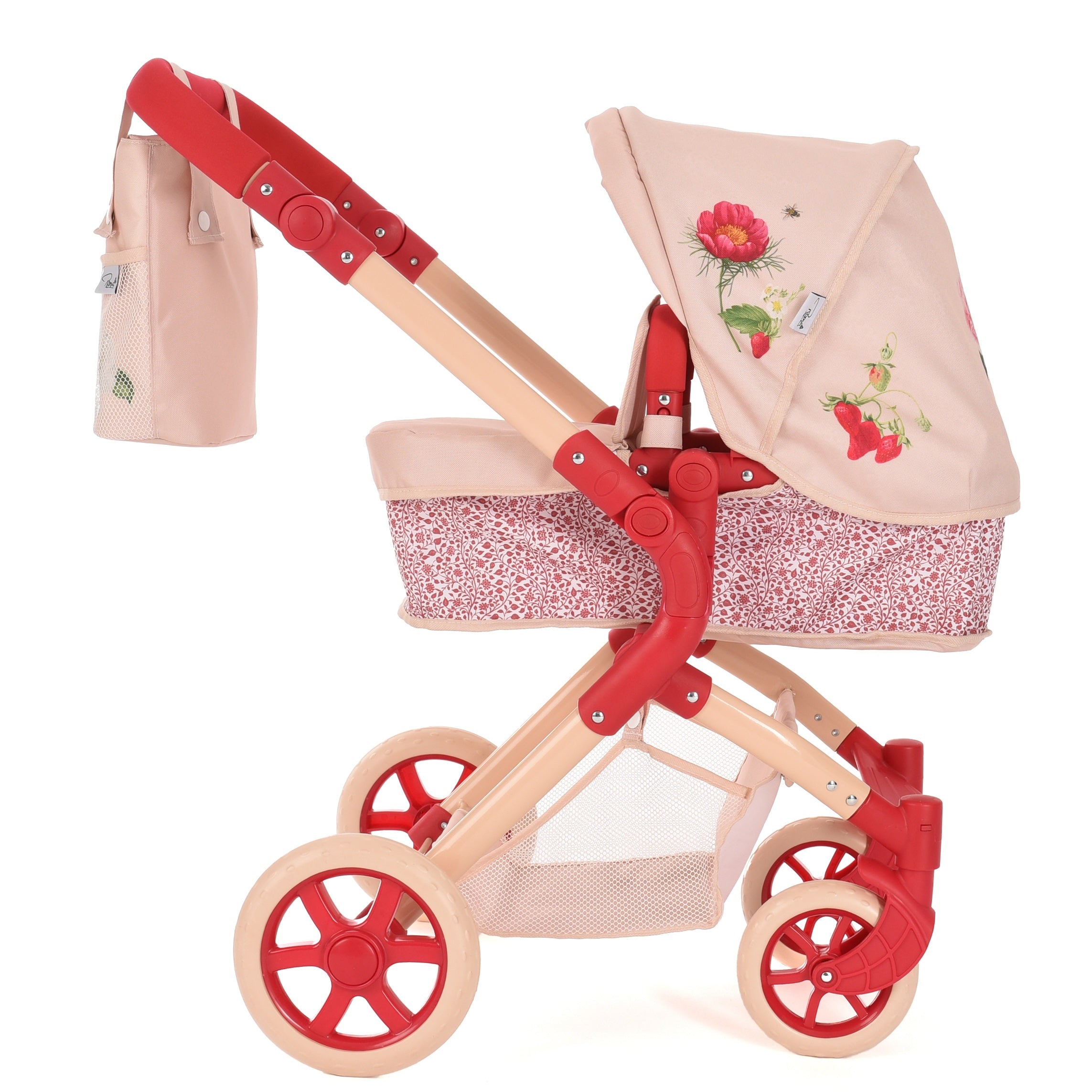 Roma RHS Single Dolls Pram - Flora