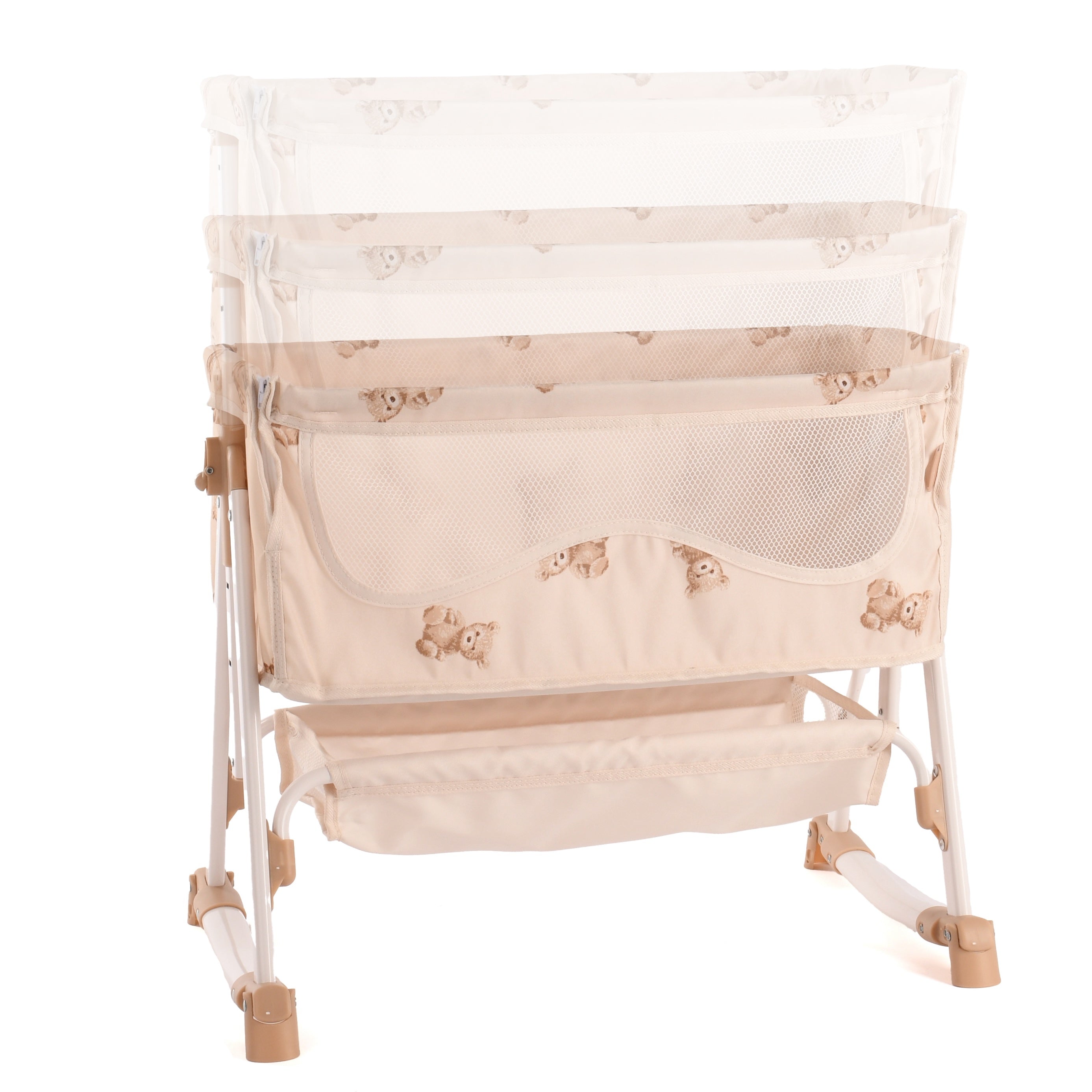 Roma Teddy Bedside Crib