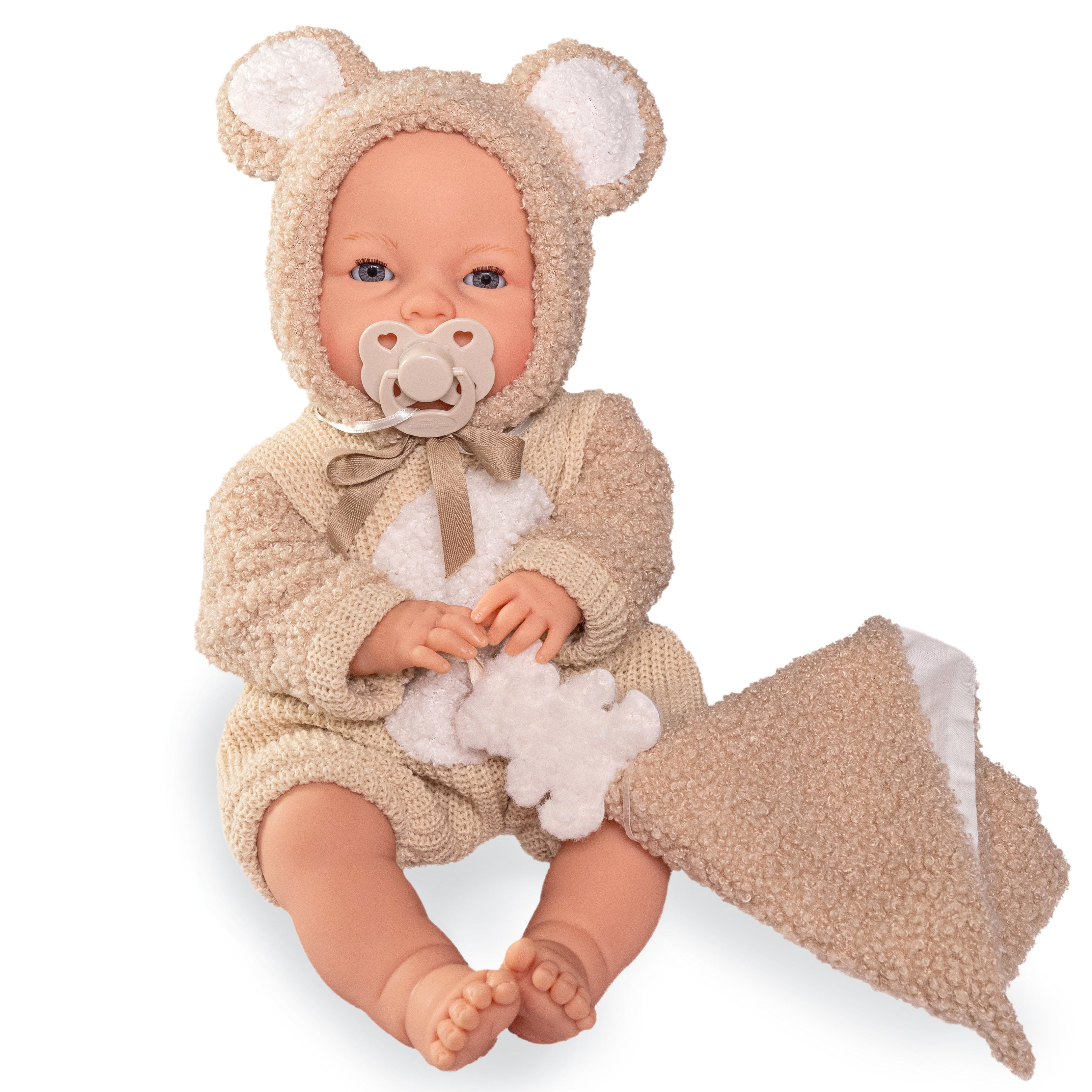Roma Teddy XL Dolls Pram & Teddy Doll Bundle