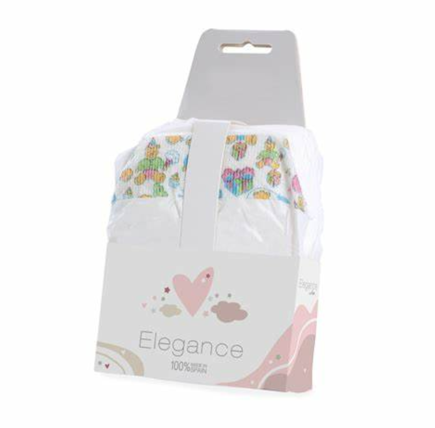 Arias Set of 3 Elegance Nappies 6014