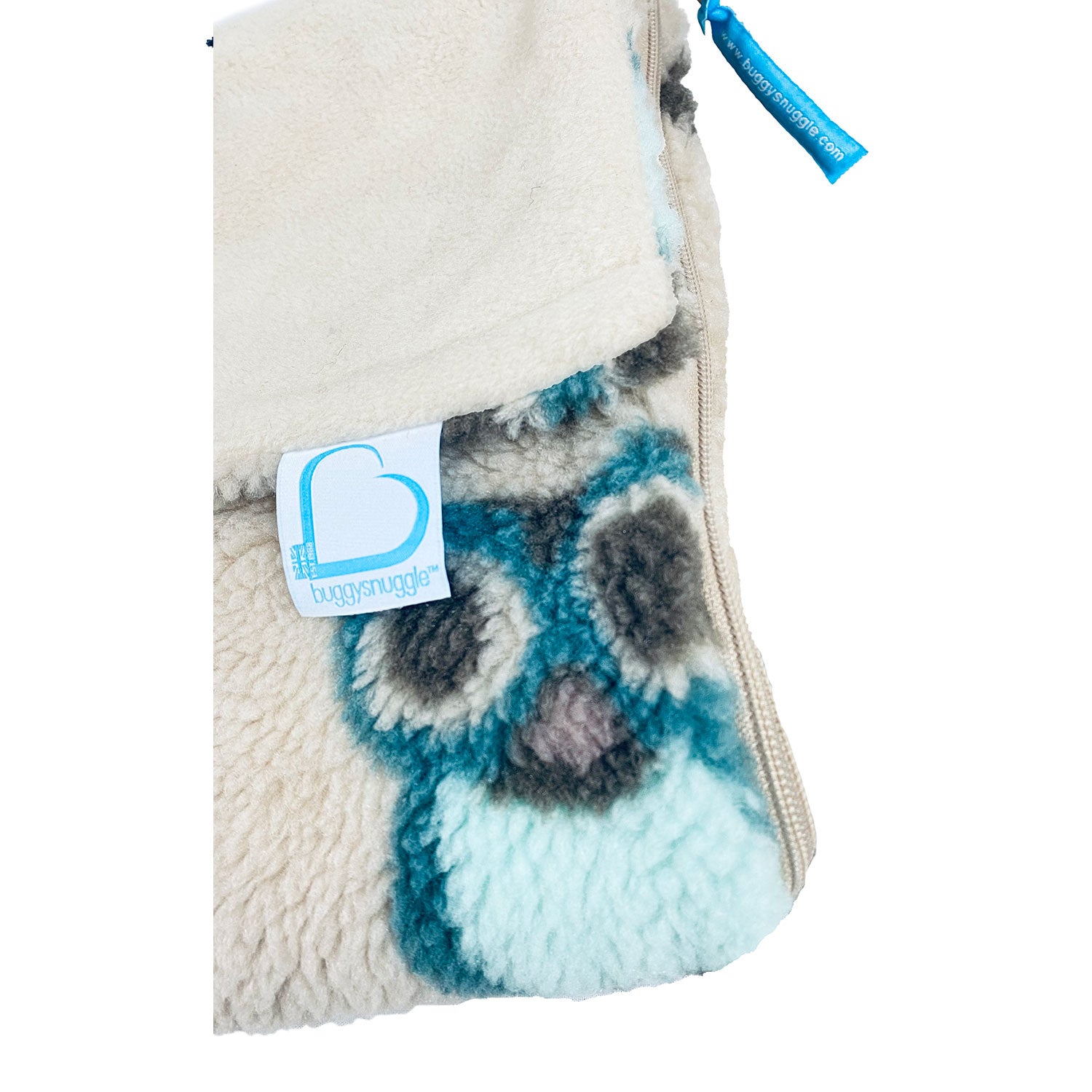 Buggysnuggle Snuggle Sherpa Footmuff - Woodland Wisdom