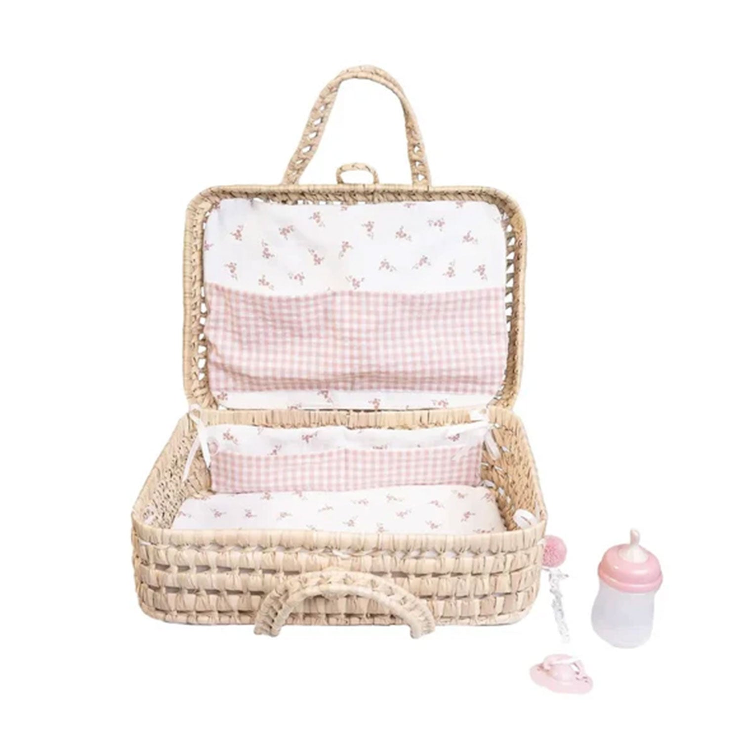 Dolls Layette Suitcase - Floral