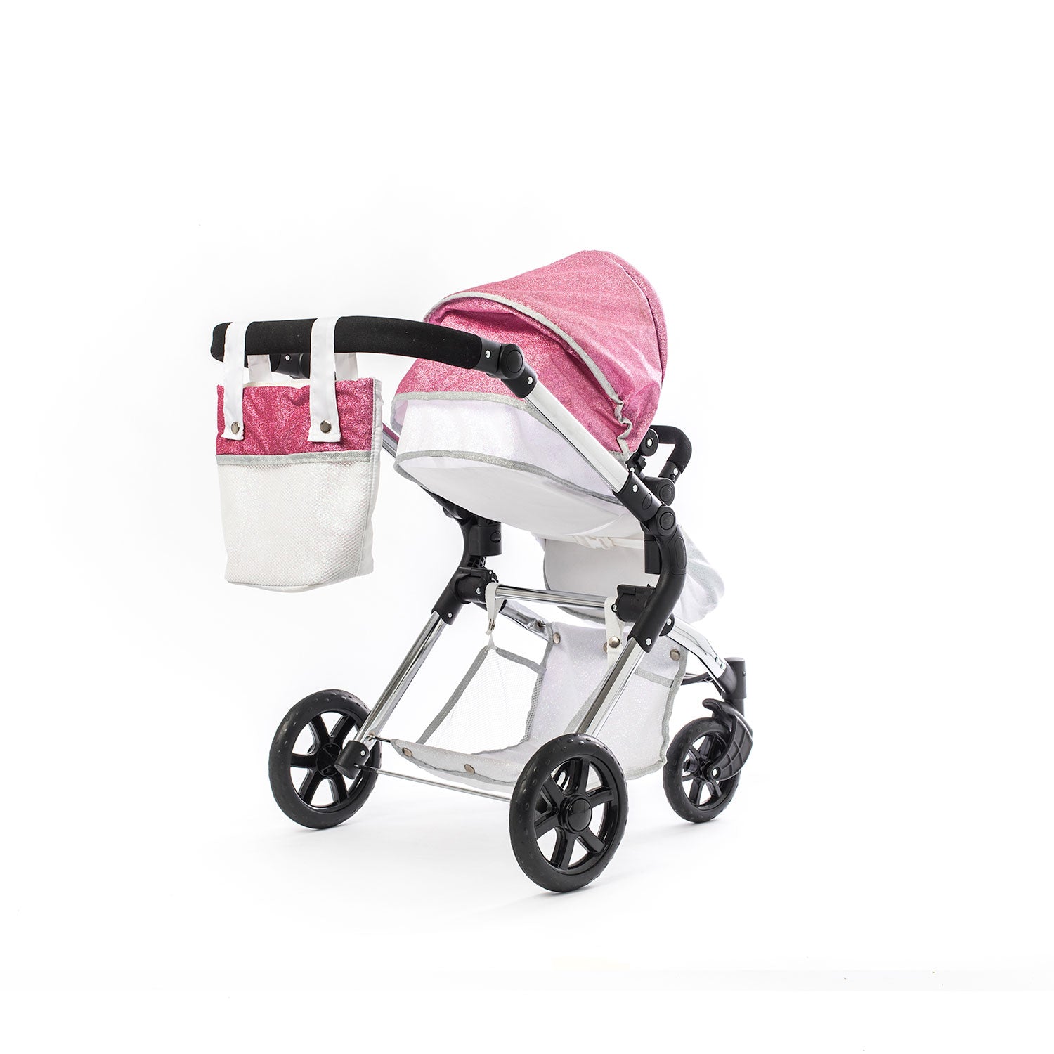 Roma Stephanie Single Dolls Pram - Sparkle 3+ years 78cm