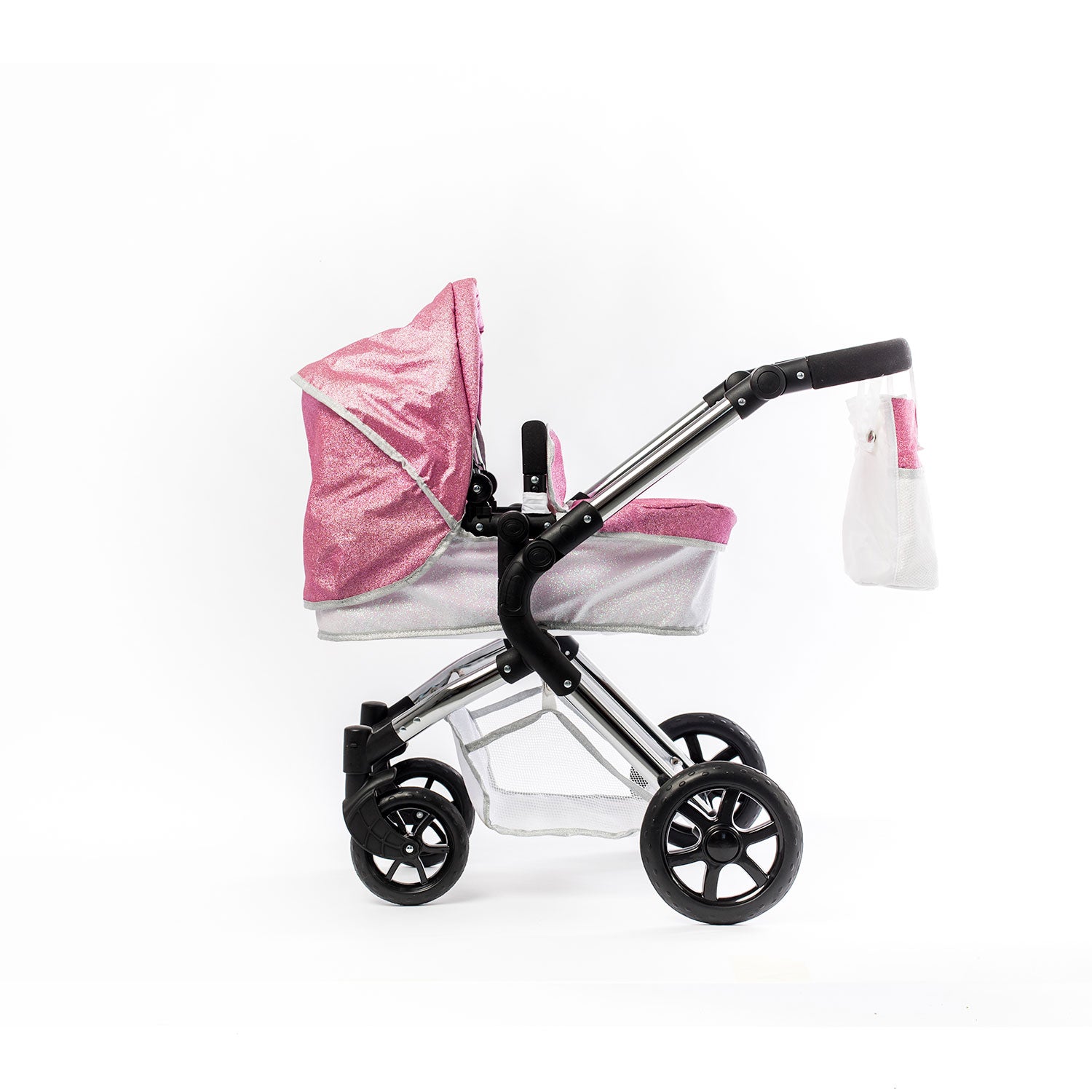 Roma Stephanie Single Dolls Pram - Sparkle 3+ years 78cm